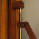 Teak wall lamp Scissor, Danish design, 1970s, manufacture: Lyfa