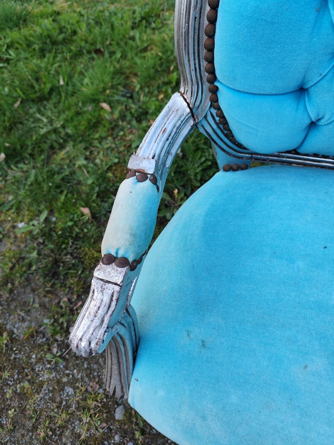 Louis XV style armchair