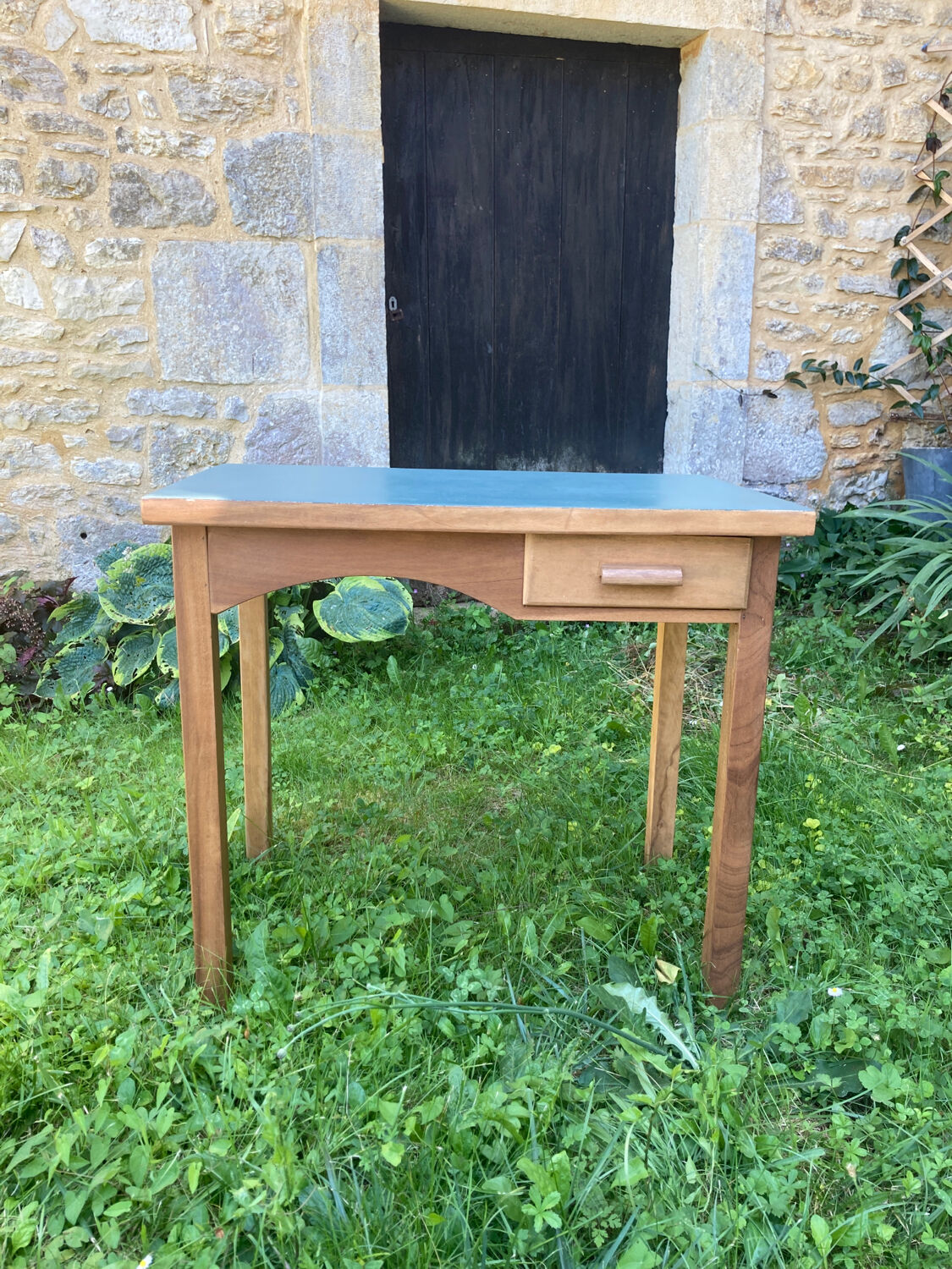 Wooden desk