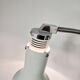 70s Gooseneck Metal Floor Lamp, Adjustable Height Tripod Base
