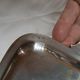 Serving tray with liqueur or other silver metal old art nouveau hallmark