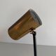 Lampe de bureau minimaliste à tête en laiton et base en marbre, années 1960, Allemagne
