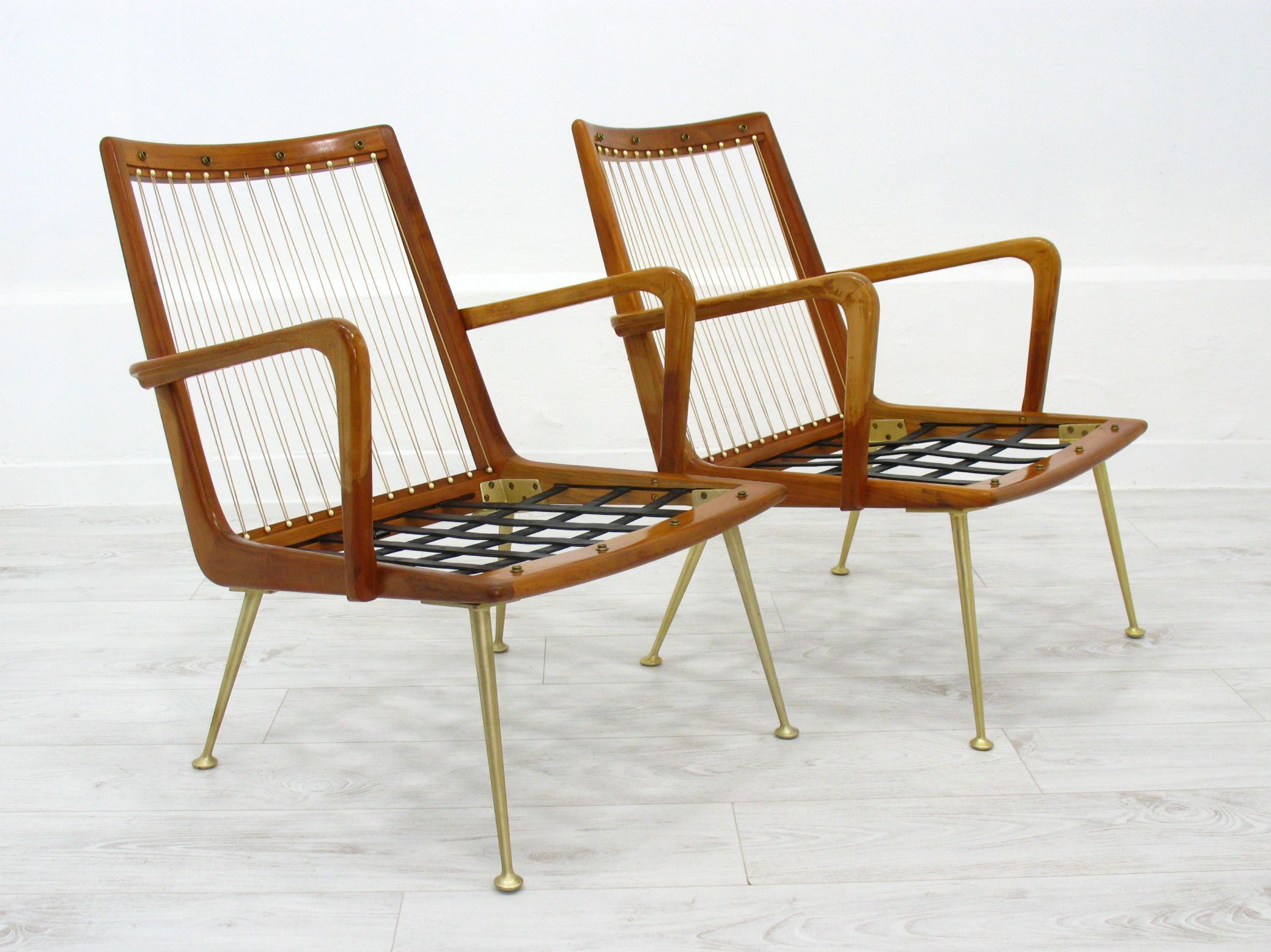 Armchairs by Hans Mitzlaff for Eugen Schmidt, Germany, 1950