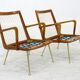 Armchairs by Hans Mitzlaff for Eugen Schmidt, Germany, 1950