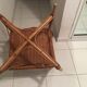 Fauteuil rotin vintage