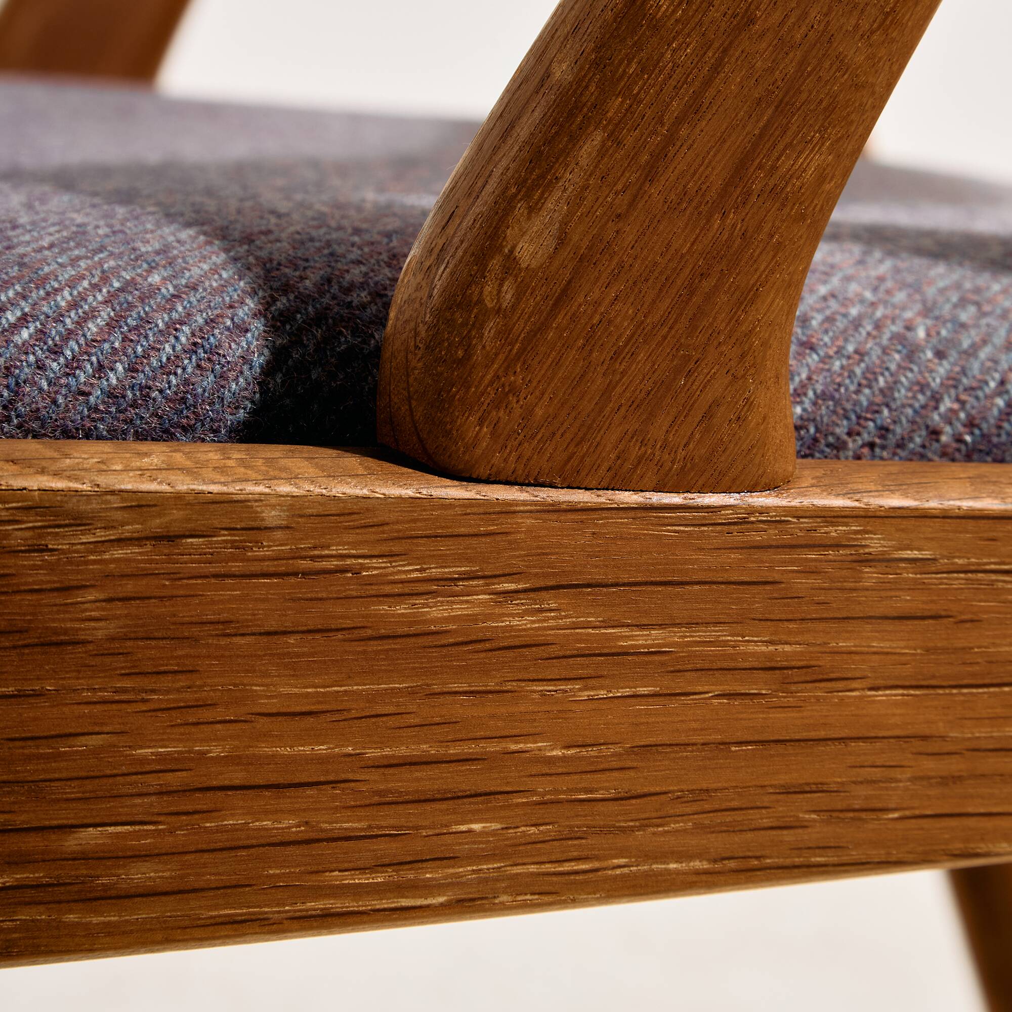 Model 31 oak dining chair by Kai Kristiansen for Schou Andersen, set of 6.