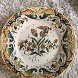 4 plates décor rouen handmade