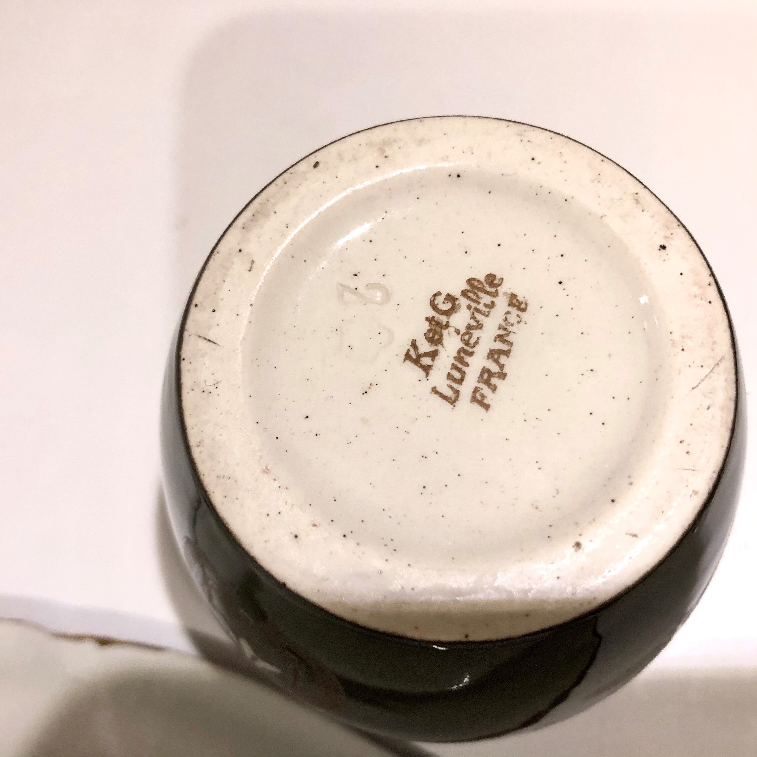 Service at tobacco art nouveau Lunéville