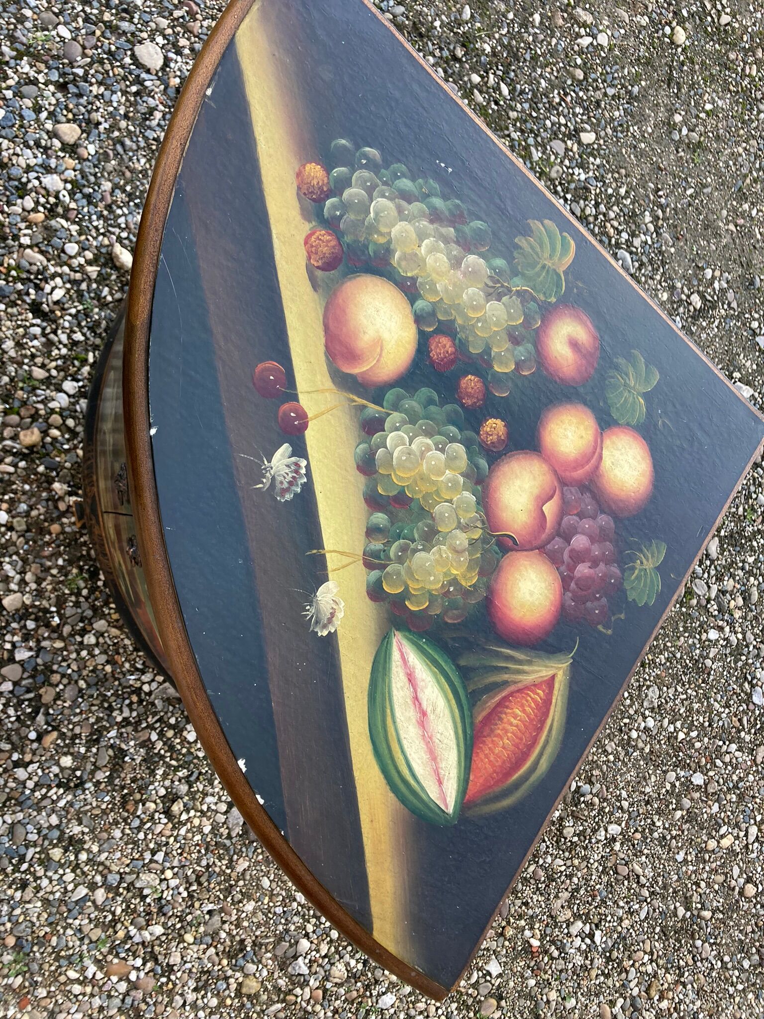 Painted notch patterns cats