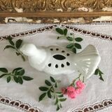 Vintage Porcelain Flower Picker Dove