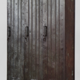 Vintage Industrial Metal Factory Cabinet, 1950s