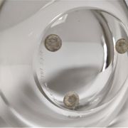 Design art glass ashtray by Kosta