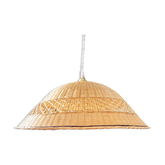 Braided wicker suspension