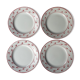 Set of 4 vintage plates