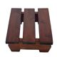 Art Deco footstool foot rest minimalist 40's design