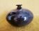 Vase soliflore en céramique glaçurée, signé (signature à déchiffrer)