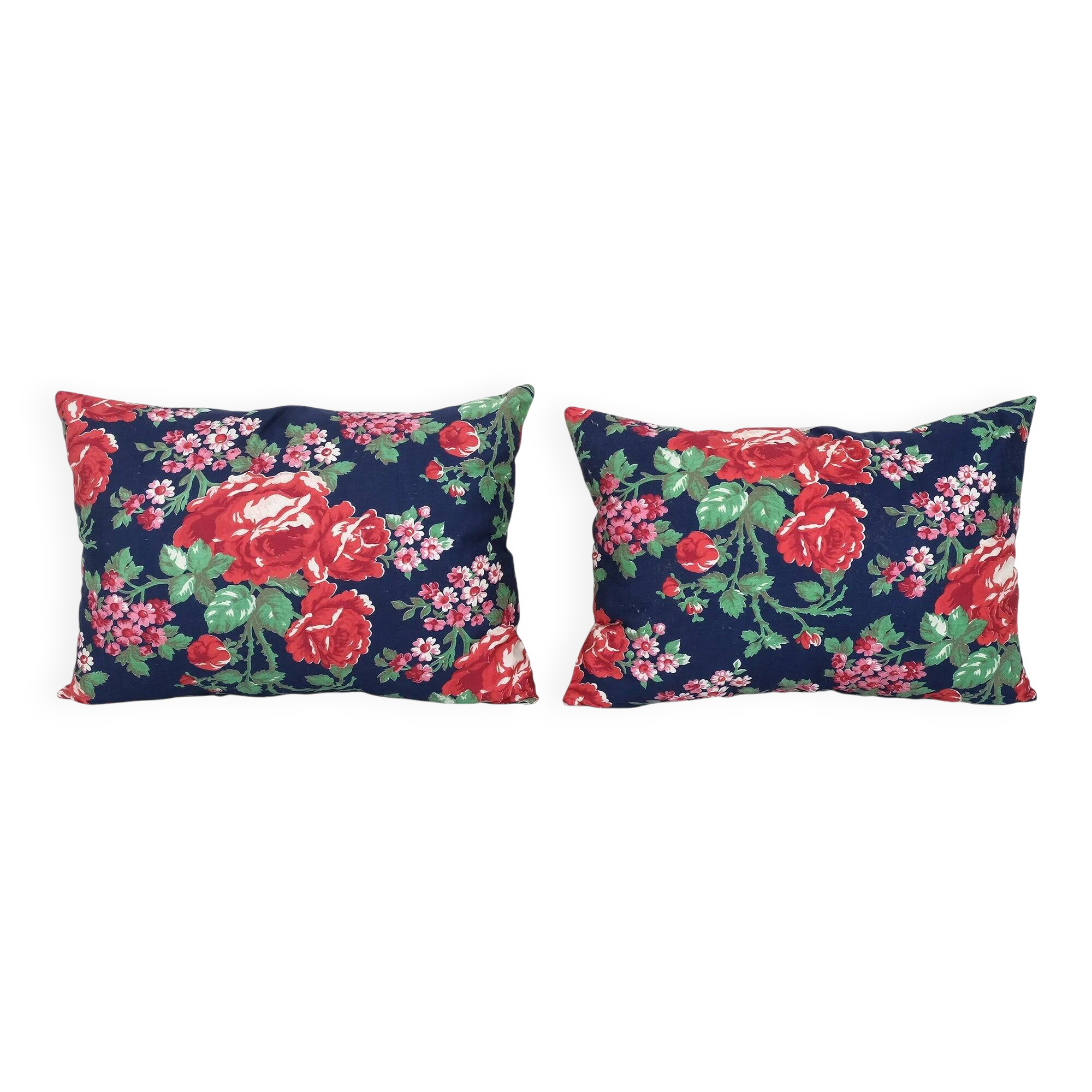 Set of 2 vintage Turkish cushion covers 61x36 cm