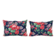 Set of 2 vintage Turkish cushion covers 61x36 cm