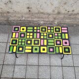 Coffee table, Vallauris ceramic, Roger Capron, 1960s