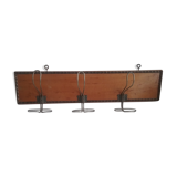 Vintage coat rack 3 pegs