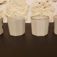 4 tasses à thé vintage en grès