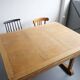 Table à rallonges en chêne rénovée