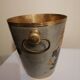 Seau a champagne en laiton vintage