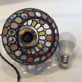 Vintage ball hanging lamp