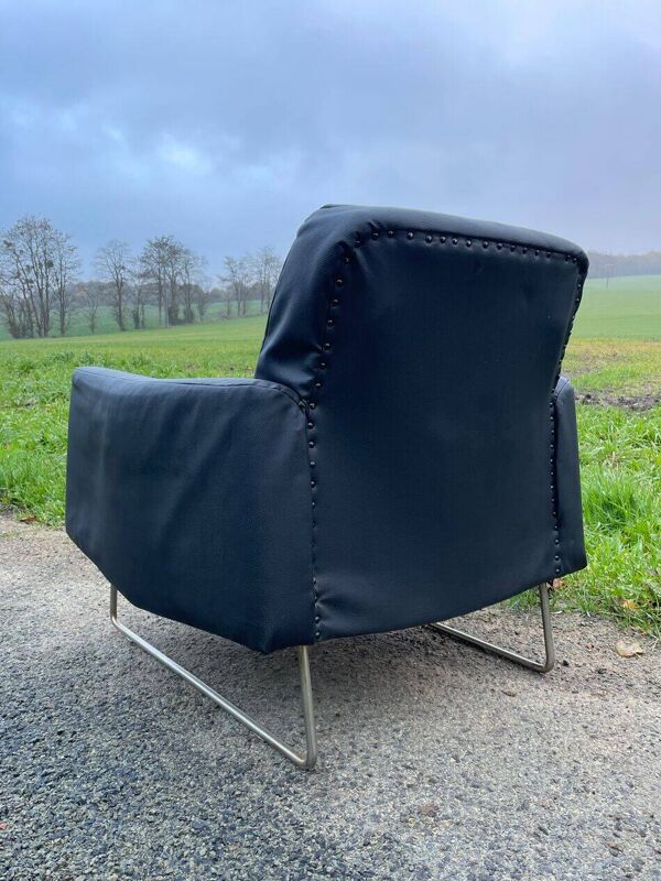 Fauteuils de Louis Paolozzi, modèle Prélude, édition par Zol, vers 1957.