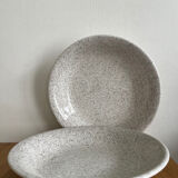 Set of two Italian ceramic plates