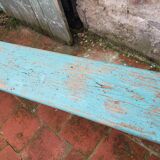 Banc en bois banc de ferme patine ancienne