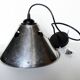 Suspension de style industriel en acier inox