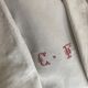 Winegrower's tablecloth, monogram and bedding