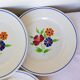 6 flat plates vintage K-G Luneville model Mat 210337