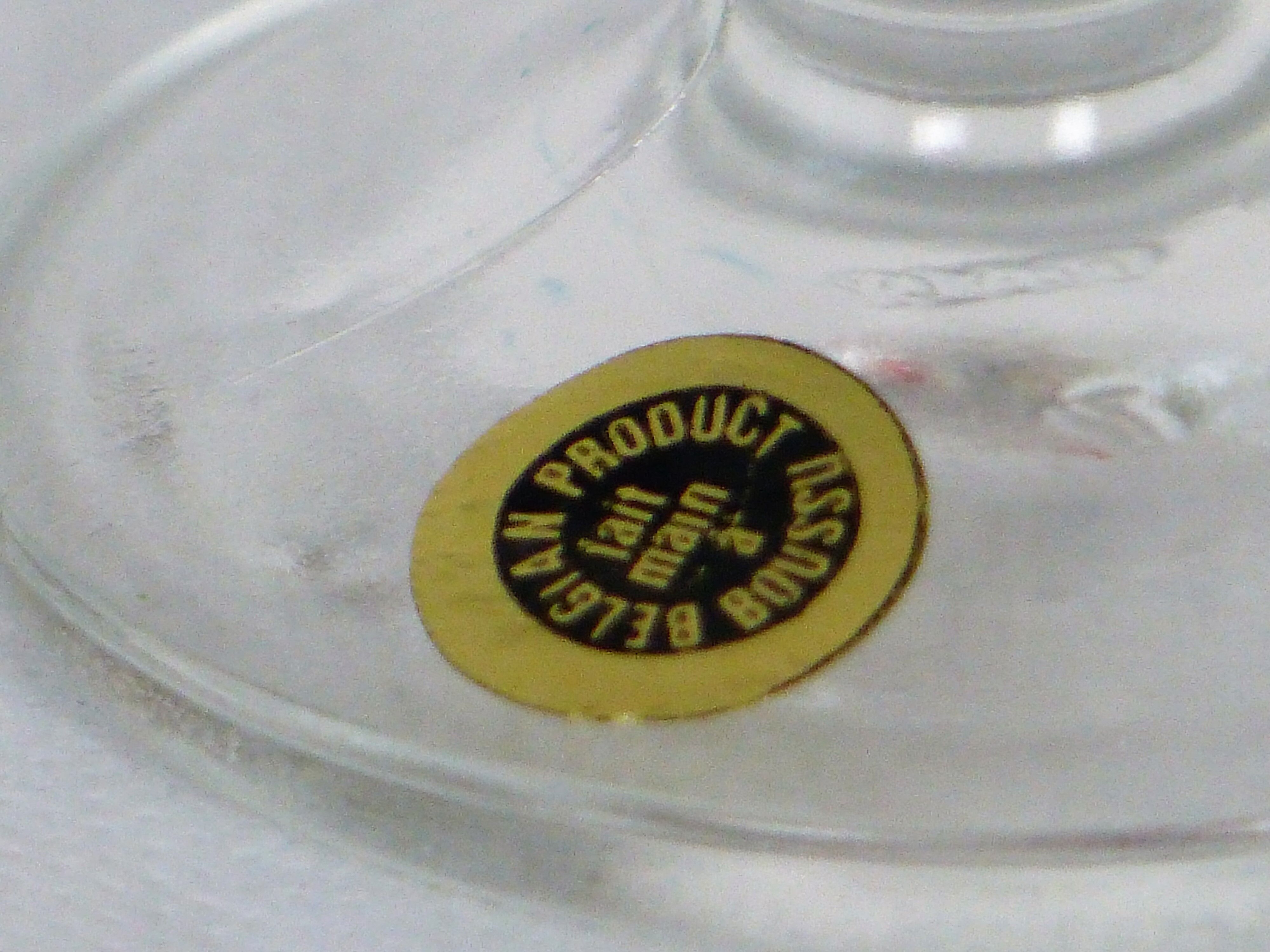 Boussu glass vase