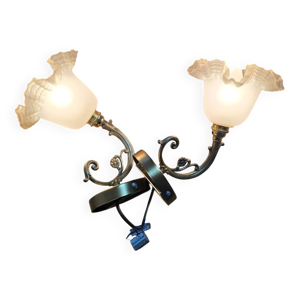 Appliques murales originales - laiton tulipe