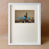 Massilia - Collage on postcard
