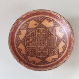 Ancien plat ideqqi kabyle terre cuite
