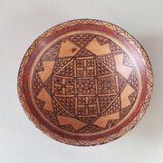 Ancien plat ideqqi kabyle terre cuite