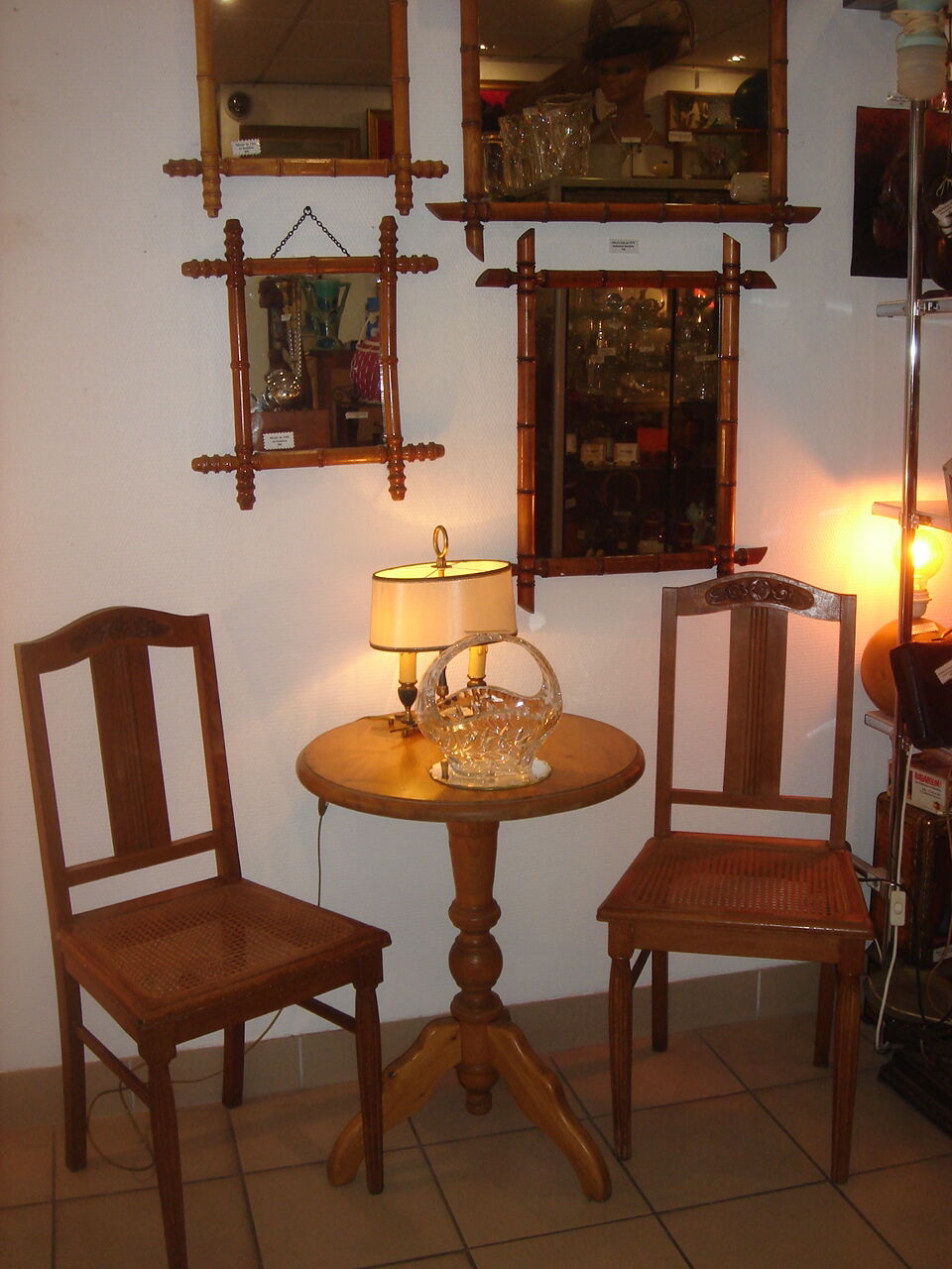 Pair of Art Nouveau chairs
