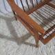 Vintage Scandinavian living room set in light wood