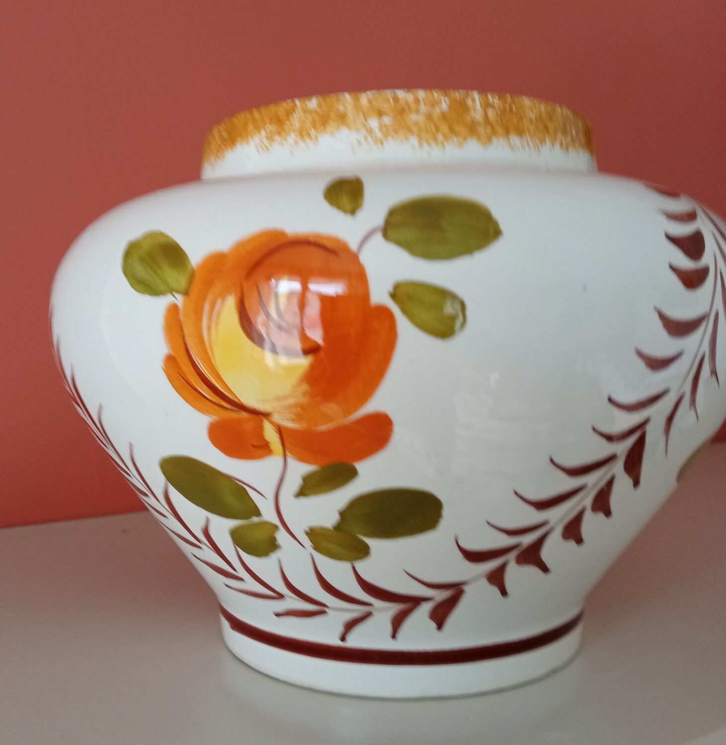 Numbered Bassano vase