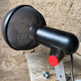 Red and black MICRO wall light by Roger Tallon for ERCO circa 1970