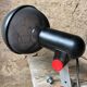 Red and black MICRO wall light by Roger Tallon for ERCO circa 1970