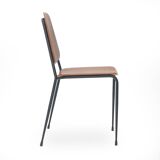 Vintage bent plywood chairs, 1960s, set of 4