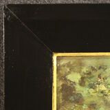 Tableau italien signé paysage