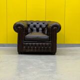 1990s Chesterfield Sofa and Chair