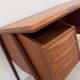 Vintage Danish design desk designed by Gunnar Nielsen Tibergaard.