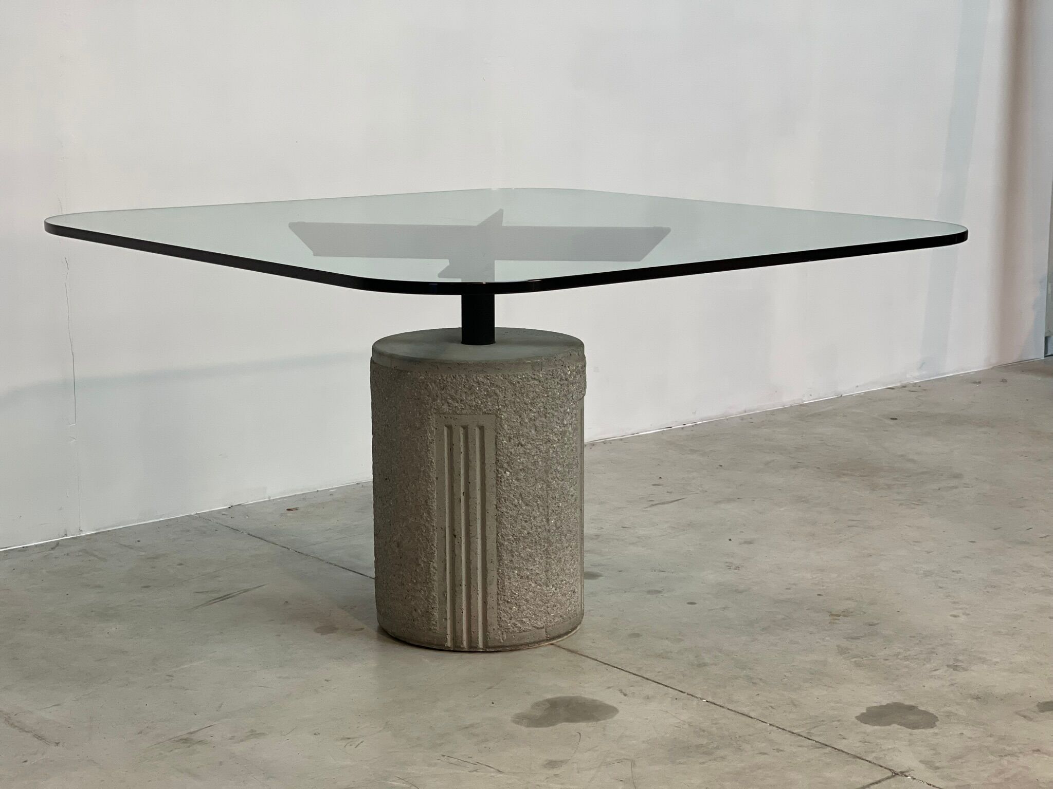 Table à manger Giovanni Offredi pour Saporiti, années 1970