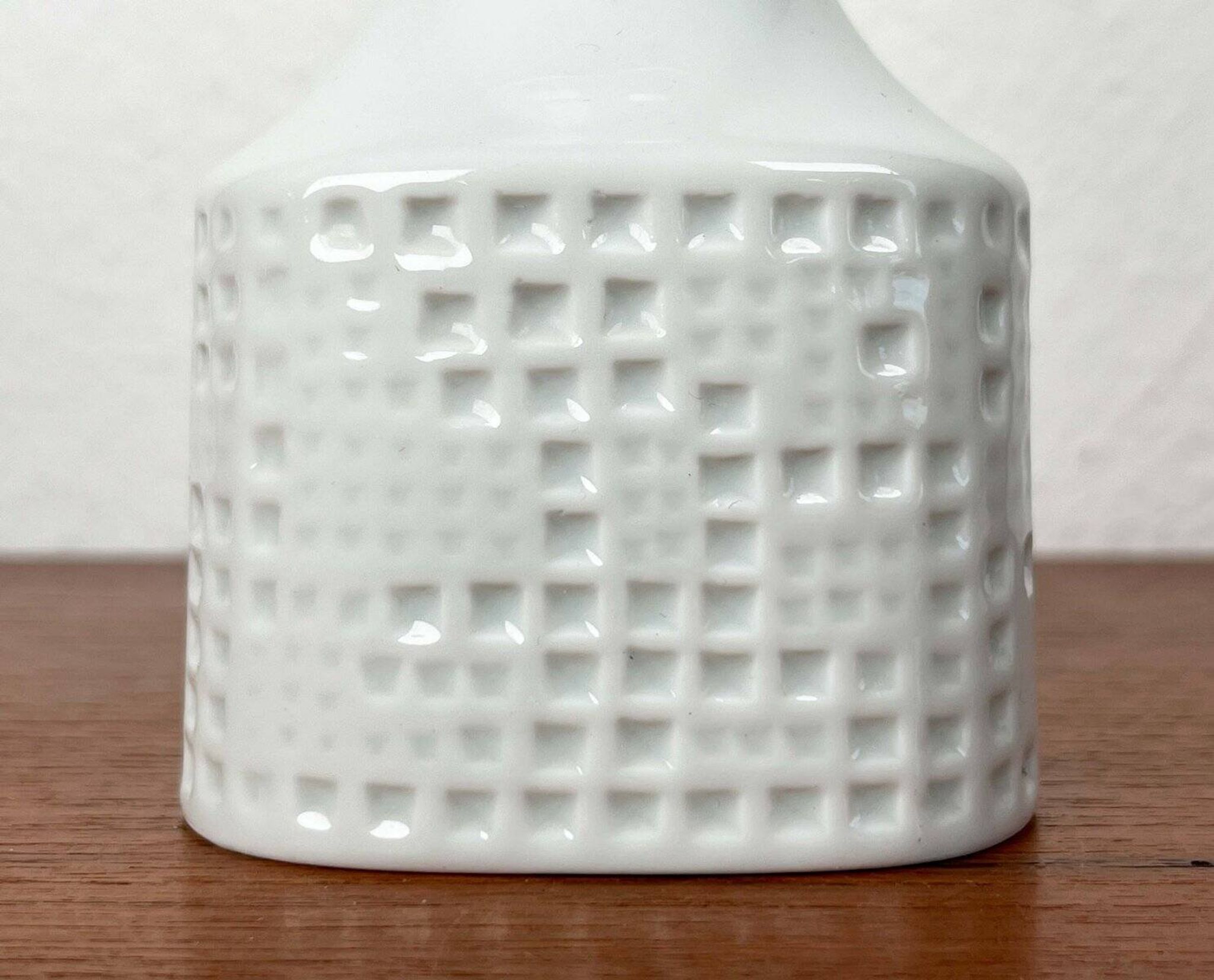 Vintage porcelain vase by Hans Achtziger for Hutschenreuther, 1970s.